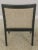 Modern Upholstered Black Frame Open Armchair For Sale - Image 4 of 13