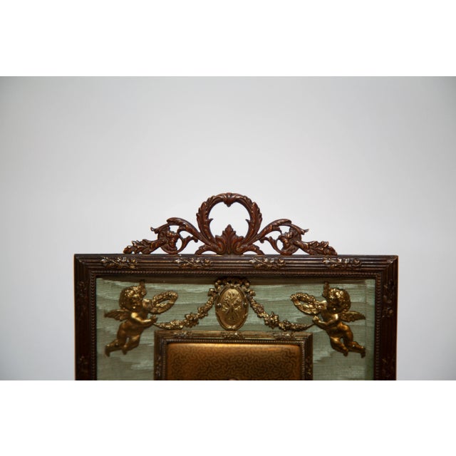Late 19th Century Late 19th Century Louis XV Metal Gilded Frame For Sale - Image 5 of 11