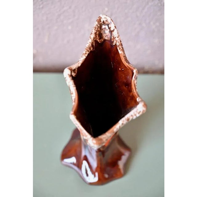 1960s Fat Lava Free Form Vase, 1960s For Sale - Image 5 of 6