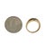H. Stern 18k Yellow Gold Faceted Aquamarine Stacking Ring, Post-1980 For Sale - Image 4 of 5