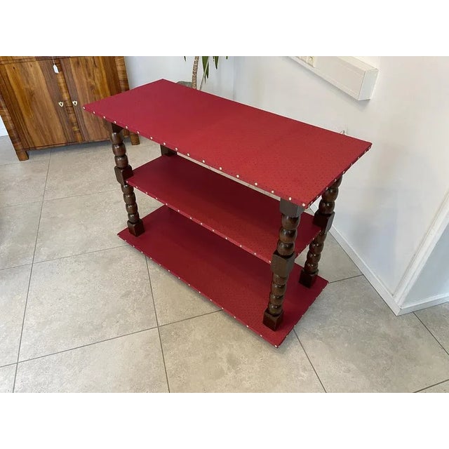 Wilhelminian Brown Wooden Bookcase For Sale - Image 11 of 12