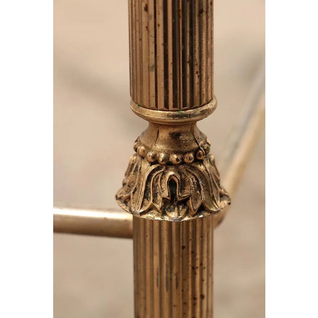 Metal S Three Table Trolleys from Maison Jansen, France, 1950s, Set of 3 For Sale - Image 7 of 13