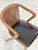 Vintage Armchair in Leatherette and Wood For Sale - Image 4 of 9