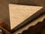 Mid-Century Modern Mid 20th Century Triangle Travertine Coffee Table For Sale - Image 3 of 6