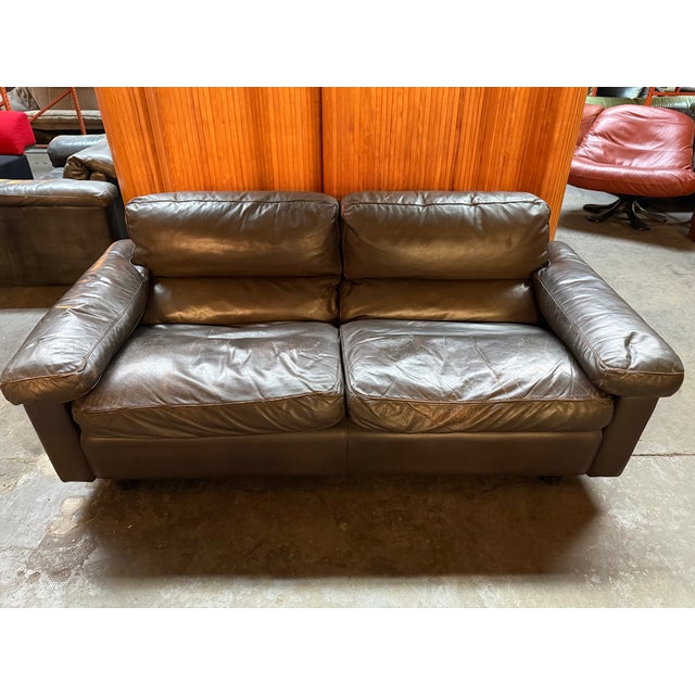 Italian Modern Sofa by Tito Agnoli for Poltrona Frau, 1980s For Sale - Image 9 of 9