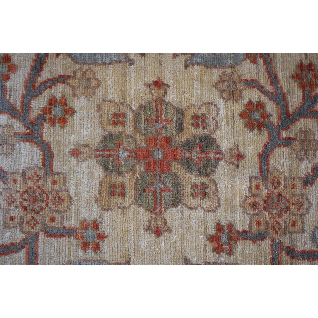 1970s Hand Woven Low Weave Approx. 6x9 Turkish Area Rug For Sale - Image 5 of 11