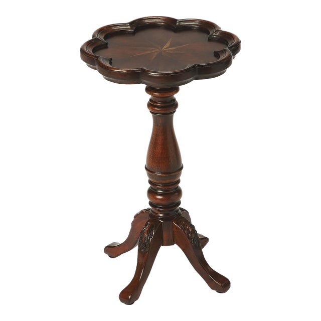 Whitman Scatter Table, Dark Brown For Sale
