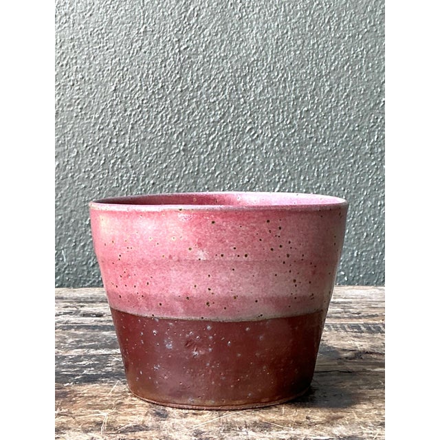 Mid-Century Modern Vintage Original Studio Pottery Bowl For Sale - Image 3 of 18
