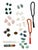 Assorted Natural Crystal & Gemstone Collection With Meditation Beads & Crystal Wands For Sale - Image 10 of 10