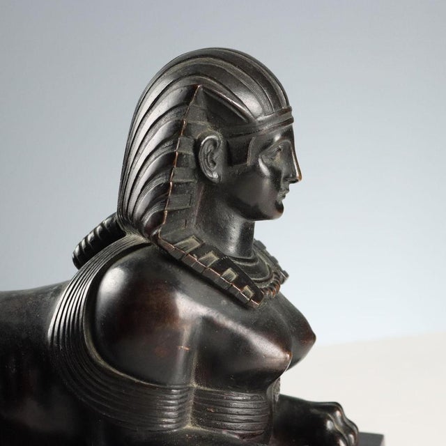Sphinx in Bronze For Sale - Image 3 of 9