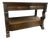Antique Carved Oak Console Buffet Table. For Sale