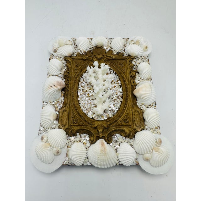 Antique Frame Mold With Shell Design For Sale - Image 4 of 8