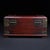 1980s Vintage Redwood Jewelry Box With Combination Lock and Brass Mounts For Sale - Image 5 of 10