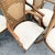 Vintage Boho Chic Faux Bamboo Cane Back Dining Chairs by Chaircraft - Set of 6 For Sale - Image 11 of 12