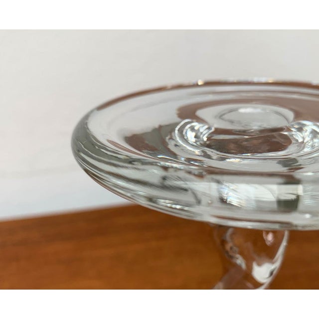 Vintage Glass Twisted Candle Stick Holder, 1970s For Sale - Image 17 of 18
