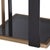 Square Side Table in Smoked Glass and Brushed Brass Finish For Sale - Image 3 of 5
