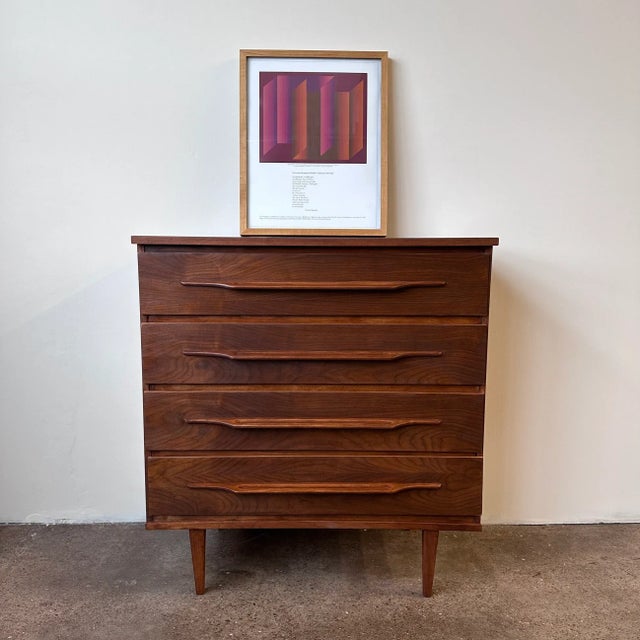 Wood Julian Stanczak Exhibition Original Framed Print and Hard Copy Book For Sale - Image 7 of 7