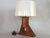 Designer: Unknown Dims.: 27.5" OAH Shade Dims.: 14" Top x 16" Bottom x 9.5" H Origin: France Circa: 1960's A glamorous...
