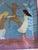 Abstract Heidi Vatanka. (“Dancers”) Folk Art Original Painting For Sale - Image 3 of 4