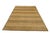 2020s 6'x9' Hand-Knotted Modern Tibetan Wool & Silk Carved Linear Rug in Gold & Green For Sale - Image 5 of 10