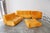 Yellow Microfiber Togo Corner, Pouf, 2-Seat & 3-Seat Sofas by Michel Ducaroy for Ligne Roset, Set of 4 For Sale - Image 13 of 13