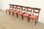 Baker Furniture Company Baker Furniture Style English Regency Carved Mahogany Dining Chairs, Set of Six For Sale - Image 4 of 12