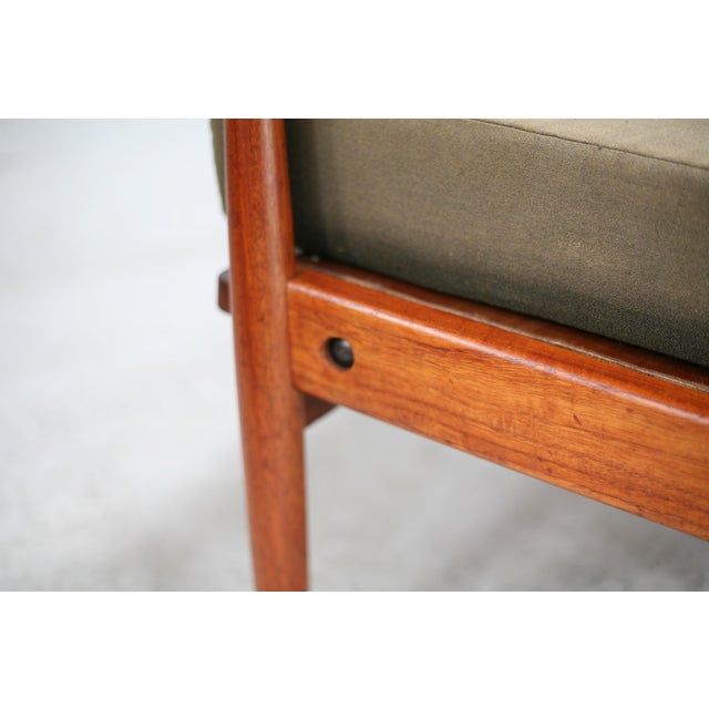 Wood Vintage Scandinavian Lounge Chair, 1960 For Sale - Image 7 of 18