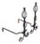 Wrought Iron Arts & Crafts Andirons - A Pair For Sale
