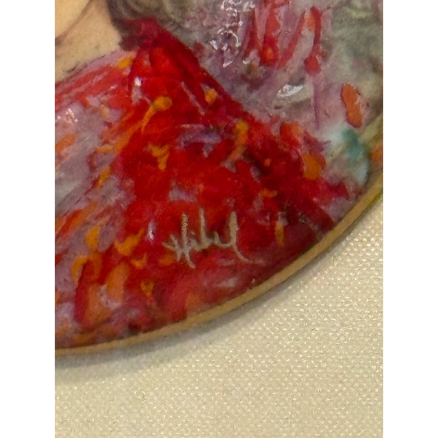 Arts & Crafts Edna Hibel “Fiore” the Song of Life For Sale - Image 3 of 9