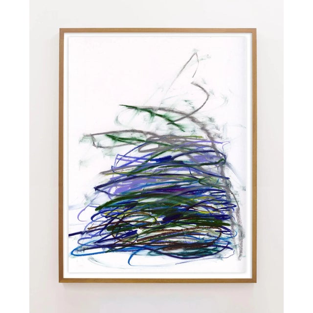 Mark Frohman "Blue Notes #7" Abstract Print - 24" X 30" For Sale - Image 4 of 4