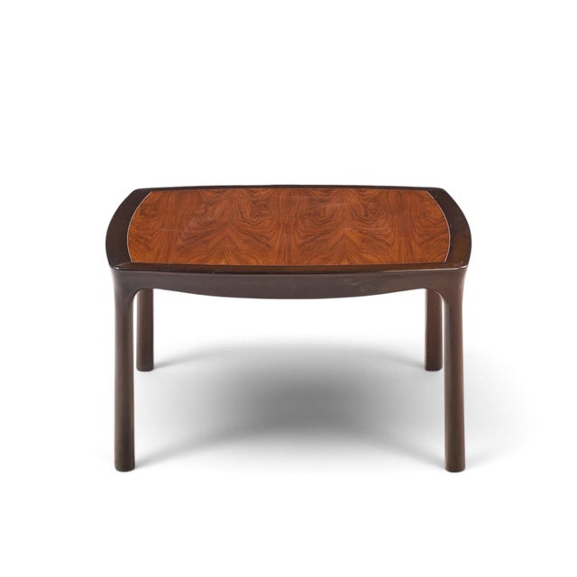 Wood Edward Wormley for Dunbar Mid Century Rosewood Coffee Table For Sale - Image 7 of 10