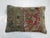 Late 20th Century Zabihi Collection Pink Gray Traditional Tabriz Lumbar Size Rug Pillow For Sale - Image 5 of 5