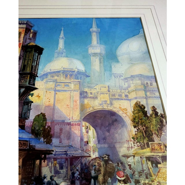 Raphael Jones, Landscape Composition, 1927, Watercolor For Sale - Image 4 of 13