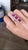 Set in 18k Gold, Mozambique Ruby & Diamonds Cocktail, Three Stone Ring, Size 6.5 For Sale - Image 9 of 10