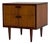 Rosewood Nightstand Side Table With Two Drawers Made in Denmark Mid-Century Modern 1960s For Sale
