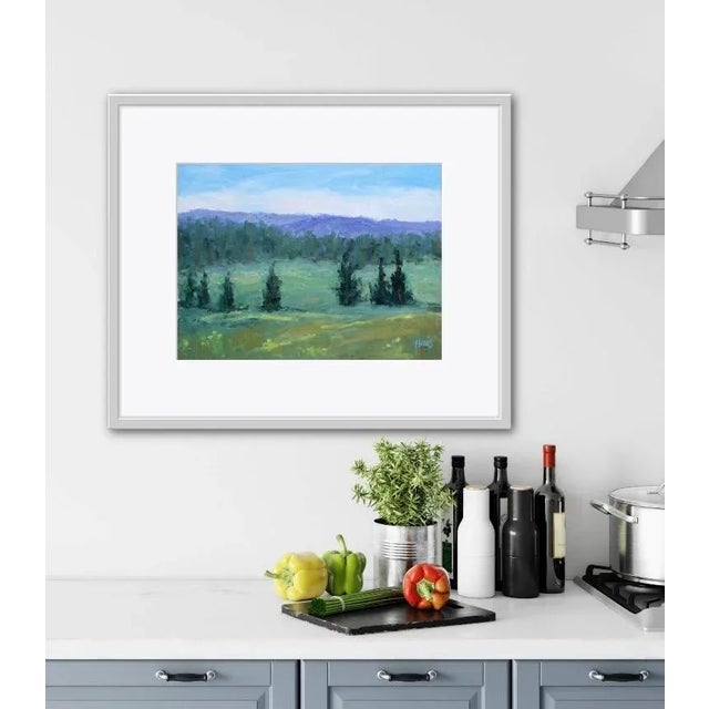 Quiet Places & Journeys — Tahoe Meadows Original oil painting by Haas, 16 x 12 unframed canvas panel, signed. A vibrant...
