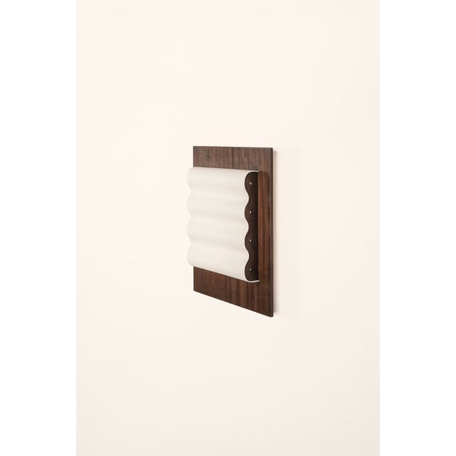 Contemporary Frame Wood S Wall Light by Violaine d'Harcourt For Sale - Image 3 of 5
