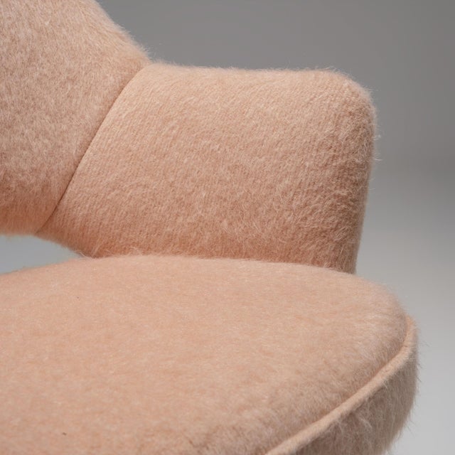 Pink Model 71 Dining Chair in Pink by Eero Saarinen for Knoll, 1980s, Set of 2 For Sale - Image 8 of 13