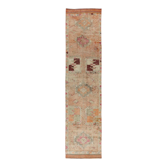 Galerie Shabab Collection Mid-20th Century Turkish Anatolian Runner For Sale