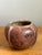 Vintage Red Geometric Patterned Ceramic Vase For Sale In West Palm - Image 6 of 12