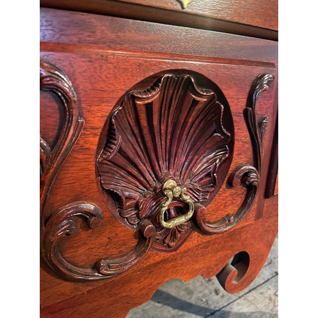 Wood Late 20th Century Baker Furniture Williamsburg Chest For Sale - Image 7 of 12