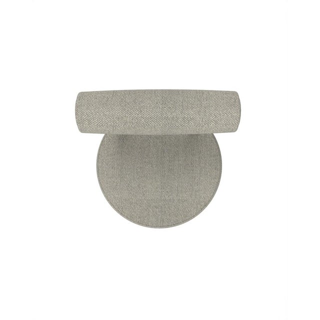 Not Yet Made - Made To Order Collector Modern Moca Bar Chair in Safire 08 Fabric by Studio Rig For Sale - Image 5 of 7