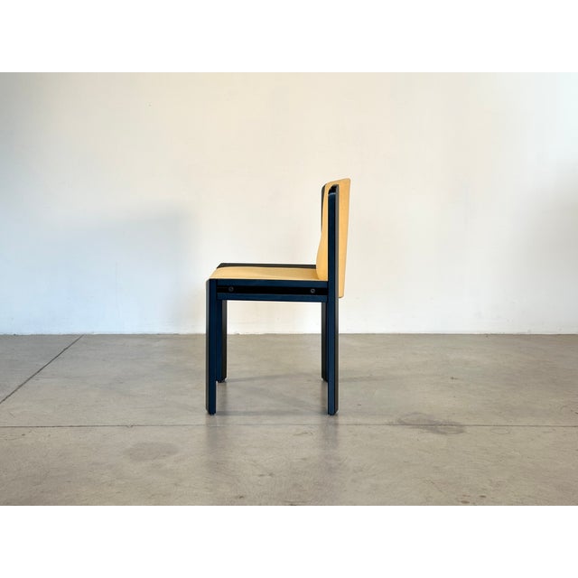 Wood P300 Model Chairs by Joe Colombo for Pozzi, 1960s, Set of 6 For Sale - Image 7 of 18