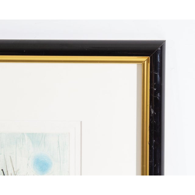 Contemporary “Hiver” Abstract Etching by Nissan Engel For Sale - Image 3 of 8