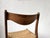 GS60 Chair in Exotic Wood and Straw attributed to Arne Wahl Iversen, 1960s For Sale - Image 12 of 16
