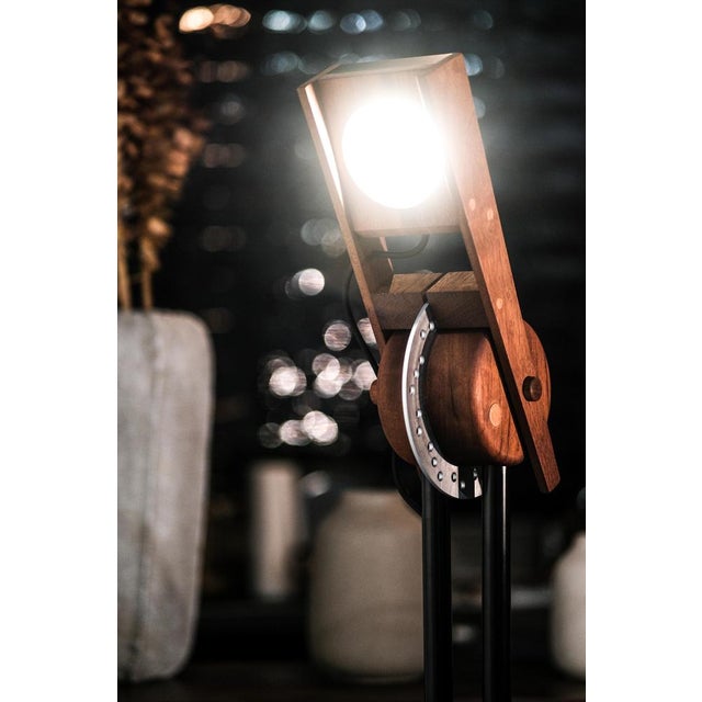 Metal Freno Floor Lamp by Caio Superchi For Sale - Image 7 of 18