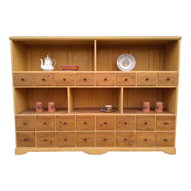 Mobile Pantry Pharmacy Chest of Drawers For Sale