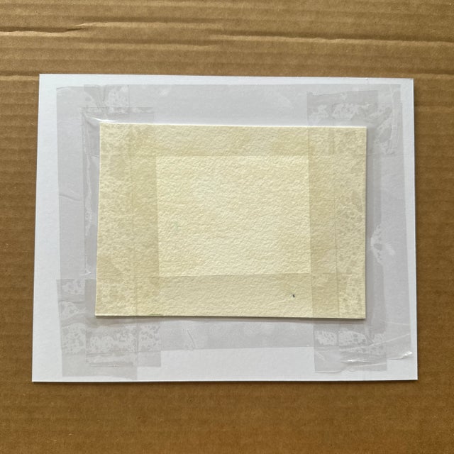 Nautical “Regatta Horizon” Signed Original Matted Watercolor Seascape by Nancy Smith For Sale - Image 3 of 3