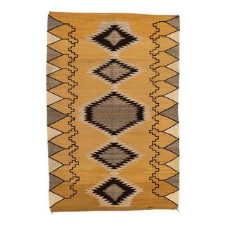 Vintage Navajo Style Rug 3'10 X 5'9 For Sale