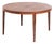 Round Coffee Table in Rosewood by Severin Hansen for Haslev Furniture, 1960s For Sale
